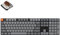 Keychron K5 Max Ultra-Slim Wireless Custom Mechanical Keyboard, QMK/VIA Programmable 3-Mode Bluetooth/2.4 GHz/Wired with White Backlight Low Profile Gateron Brown Switch, PBT Keycaps for Mac Win Linux