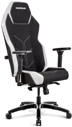 Quersus Bürostuhl VAOS.2.1. Pearl White, Stoff