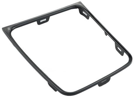 Hacreyatu LHD Links, Automatik-Schaltknauf, Rahmenhalterung für VW Golf 7 7,5 Golf R (schwarz)