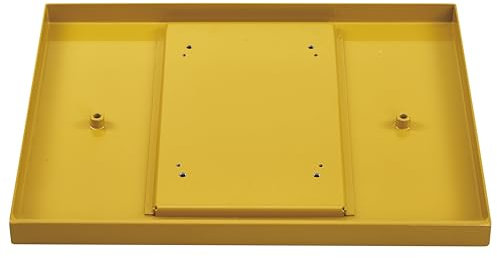 Proxxon Vasca di raccolta trucioli (lunghezza x larghezza x altezza) 388 x 308 x 24 mm, colore giallo, per micro fresa MF 70, fresatura fine FF 230 e FF 250/BL) 24116