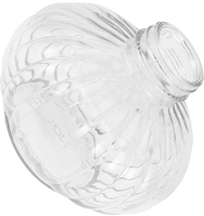 Angoily Vintage Öllampe Abdeckung Große Glasschrift für Öllampe Teile Kerosinlampe Schrift