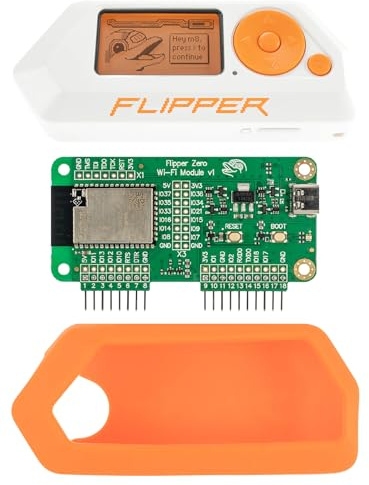 Flipper Zero Advanced Kit — Flipper Zero | Tarjeta de desarrollo WiFi | Funda de silicona