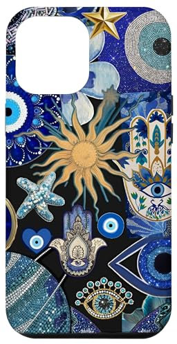 Evil Eyes Charm For Protection Collage Case for iPhone 12 Pro Max