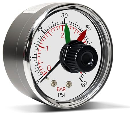 ECX2712B1 Pool Pressure Gauge – Compatible Replacement Part with Dial Scale for Hayward Pump Filter Systems Including Perflex, ProGrid DE, XStream, SwimClear and Sand Filters