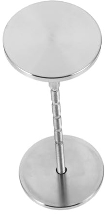 Copertura Serratura Porta Rotonda in Acciaio Inox Argento