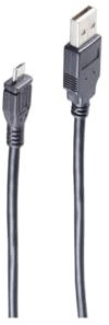 Shiverpeaks USB-Micro Kabel USB-A-St./USB-B MICRO St. 2.0 1,8m