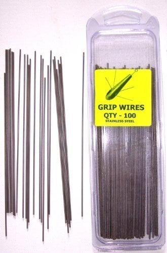 TraceAce Tackle 100 X 6 inch Stainless Steel Grip Wires For Grip Weight Moulds