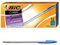 Cristal Ballpoint Stick Pen, Blue Ink, Medium, Dozen, Sold as 1 Dozen