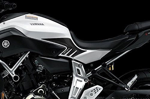labelbike - 3D Harz Aufkleber für motorradtank kompatibel mit Yamaha MT-07 2014-2017