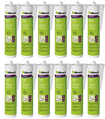 Silikon Sanitär und Bau Profiware Illbruck GS 231 12x 310ml Kartusche caramel