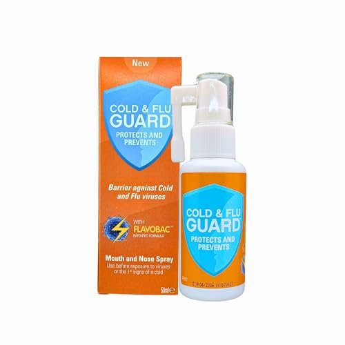 Oraldent Cold & Flu Guard 50ml – Cold and Flu Throat Spray – Oral & Nasal Guard for Daily Support Against Environmental Irritants – Gentle, Effective, Soothing & Calming Formula