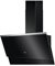 AEG 80cm Angled Cooker Hood - Black Glass