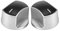 Bouton Cuisiniere Universel, Bouton Potentiometre, 2 pièces Canal latéral de 36 mm/1,42 pouces Bouton Cocotte Fonte Bouton Commutateur rotatif en métal