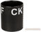 ReWu Lustige Kaffeetasse zum ankreuzen Extra Groß 885 ml mit Kreidestift Kaffeebecher