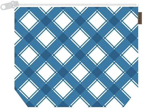 it's sew emma ISE826 Bluebell Mad for Plaid Projekttasche, Netzgewebe