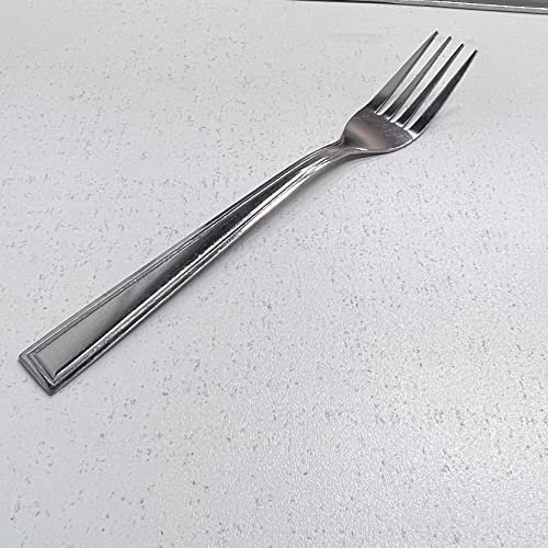 Tenedores, cubiertos de acero inoxidable, pulido brillante, tenedores de mesa, tenedores de menú, adecuados para casa/fiesta/restaurante, tenedor apto para el lavavajillas