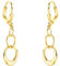 SOFIA MILANI - Damen Ohrringe 925 Silber - vergoldet/golden - Oval Ohrhänger - E2553