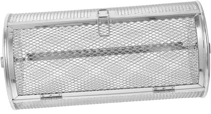 OFFSCH Stainless Steel Oven Cage Rotisserie Grill Rack Baking Pan Grill Basket for Bbq