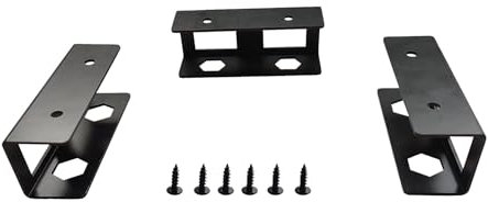 Under Desk Laptop Holder - Black Under Desk Laptop Mount Bracket | Laptop Mount with Screw, Ergonomic Storage ADD Under Table Laptop, Keyboard
