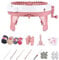 LetCart 48-Nadel-Strickmaschine - DIY-Kit mit Reihenzähler, Zwei Webmethoden für Erwachsene und Kinder, für Mützen, Schals, Handschuhe und Socken