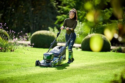 Atco Liner 18S Li Cordless Self-Propelled Rear Roller Rotary Lawn Mower Kit 46cm