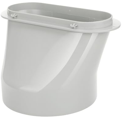 Tragbarer AC-Schlauchadapter – Universal-Klimaanlagenanschluss, 5 Zoll (12,7 cm) Flachprofil-Leitungsschnittstelle | Befestigungsset für Lüftungsschlitze, Kühlsystem-Zubehör