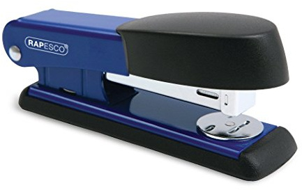 Rapesco R53500L2 Bowfin Halbstreifen-Heftgerät, 25 Blatt Kapazität, Blau
