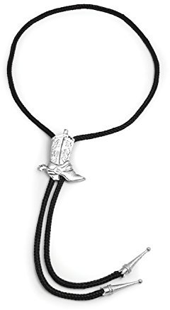 Bristol Novelty Bootlace Krawatte | Schwarz BA031 Cowboy Schnürsenkel, Mehrfarbig, Einheitsgröße