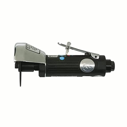 Rodcraft RC7190 Druckluft Trennschleifer, Schleifscheibe-Ø 75 mm, 350 Watt Leistung, mit Schutzhaube aus Stahl, Drehzahl bis 20000 U/min