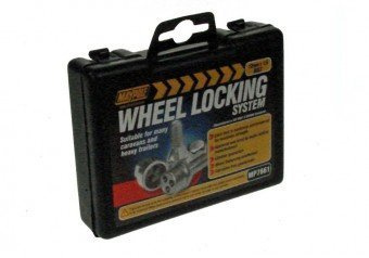 Trailer Wheel Locking System 12mm x 1.5 bolts two in pack