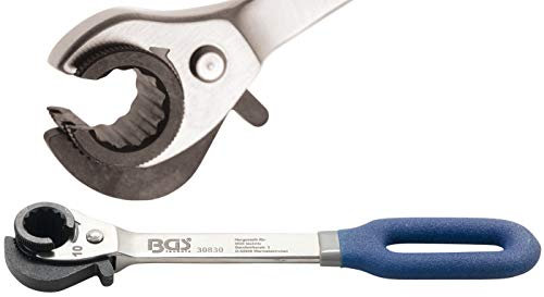 BGS 30830 | Ratschen-Ringschlüssel, offen | SW 10 mm