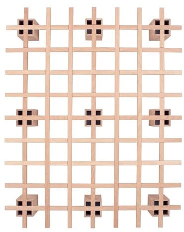 Tojo Bett System Funktionsbett | Futonbett I Gästebett/Studentenbett/Jugendbett | Das Flexible Raumwunder | Unbehandeltes Holzbett ohne Schrauben/Beschläge (160 x 200 cm)
