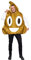 Festartikel Müller Fyasa_706428-T04 119188 - Erwachsenenkostüm Emoticon Oh Sch…, Braun