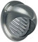 Abluft Haube Aussenhaube Anschluss 150mm Edelstahl Rund Lamellen Insektendraht