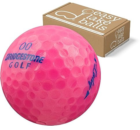 25 BRIDGESTONE LADY PRECEPT ROSE BALLES DE GOLF RÉCUPÉRATION / LAKE BALLS - QUALITÉ AAAA (PEARL GRADE)