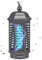 BEPER P206ZAN001 Lampada Antizanzare UV-A, Inodore, Attira Mosche e Zanzare Senza Sostanze Chimiche, Antizanzare Elettrico Appendibile o da Appoggio