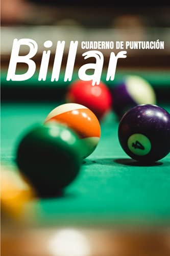 Billar cuaderno de puntuación: Cuaderno de entrenamiento de billar | cuaderno para todos aquellos que quieran mejorar en el campo del billar | un ... transportable tamaño 6 * 9 | 100 páginas