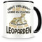 Samunshi® Leoparden Tasse mit Spruch Sieht vielleicht so aus Leoparden Geschenk für Leoparden Fans Kaffeetasse Lustige Tassen zum Geburtstag 300ml