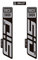 Adesivi compatibili con forcella bici Rock Shox Sid Select SL 2020