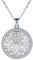 Lydreewam Lebensblume Kette für Damen Silber 925 Blume des Lebens Halskette mit Geschenkbox für Mutter Ehefrau Freundin, verstellbar 40+5cm