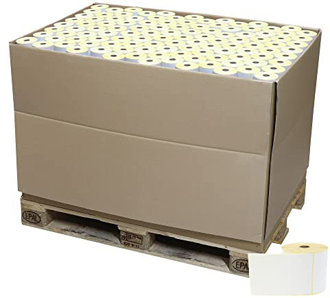 Labelident Versandetiketten DHL, DPD, Fedex, GLS, Hermes, UPS - 105 x 148 mm - 1 Palette mit 315.000 Thermodirekt Etiketten auf 630 Rolle(n), 25 mm Kern