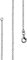 Lijoh Erbskette 925 Silber Damen Kette 1,7 mm Halskette Silberkette Rolo-Kette Länge 60 cm LJ1011-060