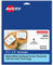 Avery Postkarten mit gewellten Ecken und Sure Feed Technologie, 8,9 x 12,7 cm, mattes Weiß, insgesamt 100 Karten, laser-/tintenstrahldruckbare Karten (5626)