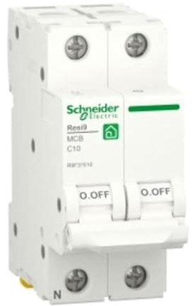 Schneider Electric Disjoncteur 1P+N 10A 4500A 230V - R9F37610