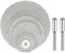 Treki 10pcs Disque Diamant de Coupe Lames de Scie Circulaire diamant Disques de Meulage Diamant avec 2pcs Mandrins Tiges pour Rotatifs Outils Rotatifs Verre