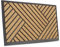 Hanse Home Fußmatte Kokos und Gummi für Innen und Außen - Outdoor Schmutzfangmatte Natur, Kokosmatte Outdoor Streifen Muster, Wetterfest und rutschfest für Flur, Terrasse, Eingangsbereich - 45x75cm