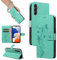 SRISHP Cover per Samsung Galaxy A34 5G, Magnetica Cover a Libro con Slot per Schede, Custodia in PU Pelle Portafoglio per Galaxy A34 5G, Verde