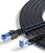 Ercielook Lan Cable de red de 10 m Cat8 de alta velocidad para exterior e interior, 40 Gbps, trenzado con conector RJ45 para router/gaming/módem