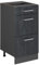 Vicco Mueble bajo de Cocina R-Line, Hormigón Negro, 40 cm sin encimera