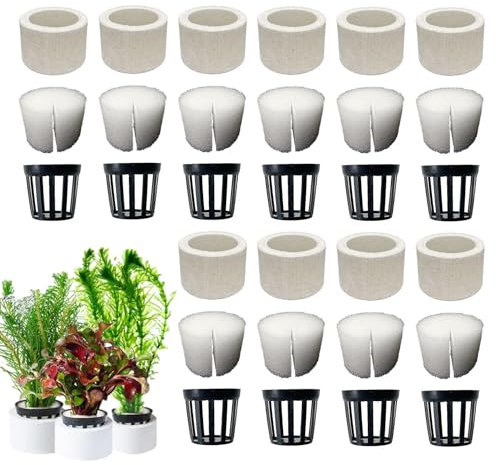 Aquatic Plants Fixed Set - Anti-Floating Water Plant Weights Pot, Aquatic Plant Anti-Floating Pot Fixing | Aquarium Plant Holder For Aquarium Decoration Fish Tank Accessories